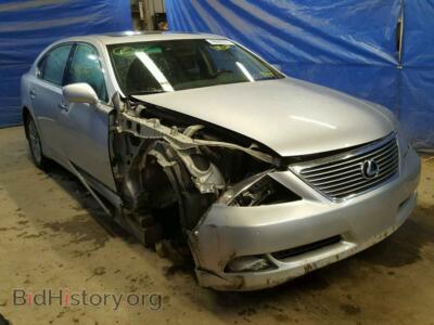 2007 Lexus LS460 LS 460l, silver — VIN JTHGL46F275004846, Copart