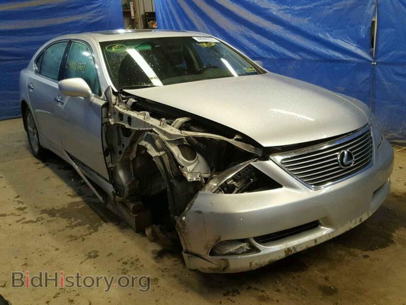 2007 Lexus LS460 LS 460l (VIN JTHGL46F275004846) — photo 1 of 10, Copart, damage: front end