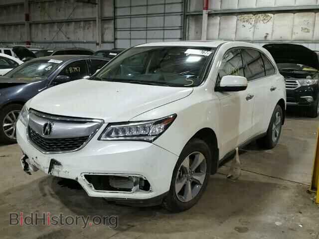 2014 ACURA MDX - VIN: 5FRYD3H2XEB007110 - Фото 2