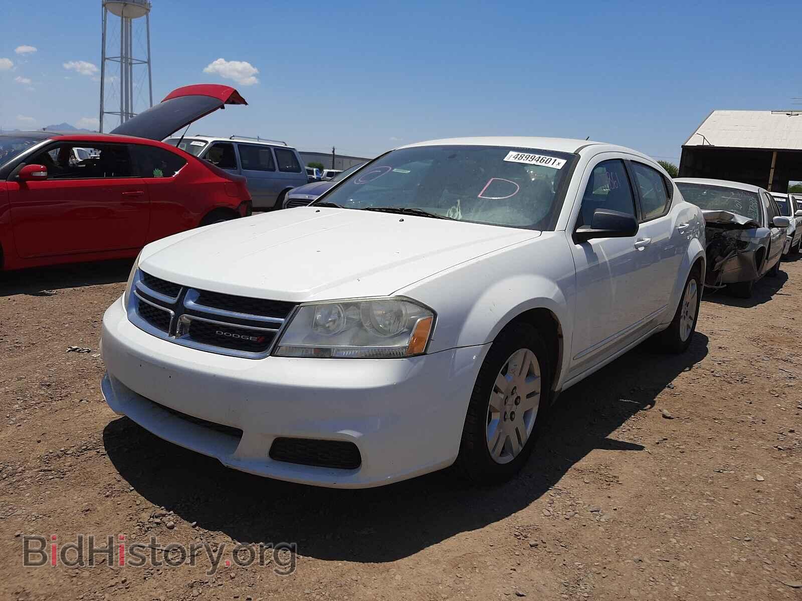 2012 DODGE AVENGER - VIN: 1C3CDZAB3CN322245 - Photo 2