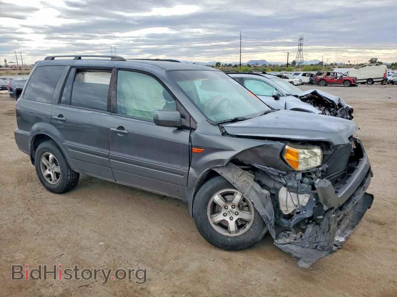 2007 HONDA PILOT - VIN: 2HKYF18427H531115 - Фото 4