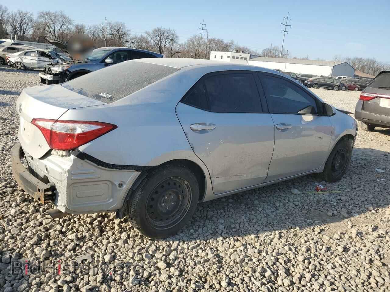 2015 TOYOTA COROLLA - VIN: 2T1BURHEXFC369237 - Фото 3