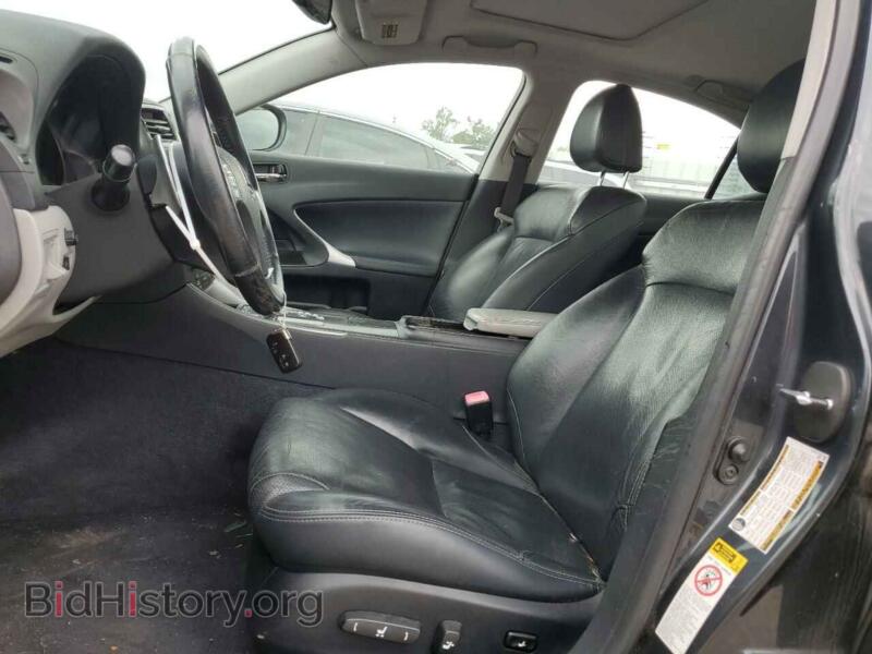 2008 Lexus IS (VIN JTHBE262985019545) — фото 7 из 12
