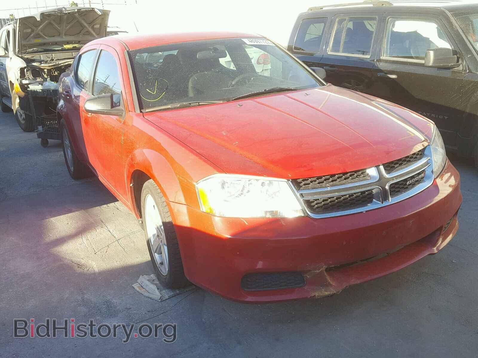 Photo 1C3CDZAB0DN645122 - DODGE AVENGER 2013