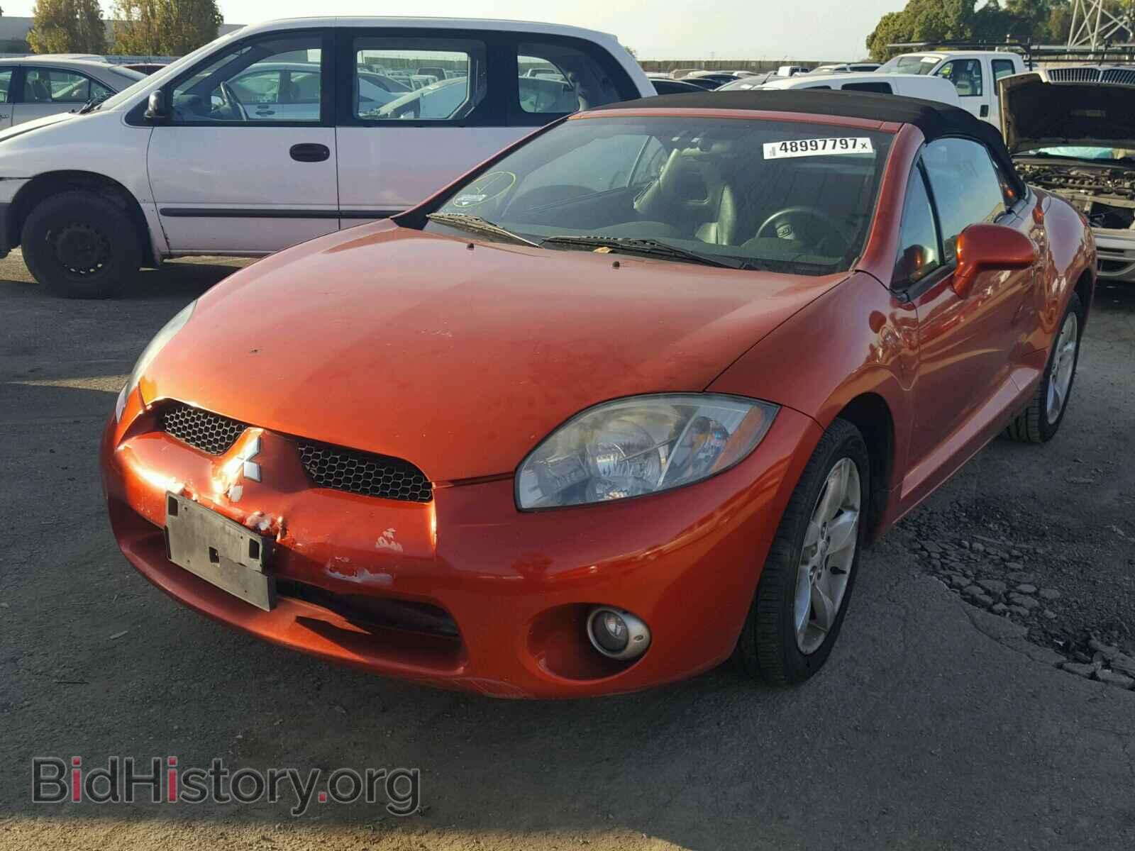 2007 MITSUBISHI ECLIPSE - VIN: 4A3AL25F67E048780 - Photo 2