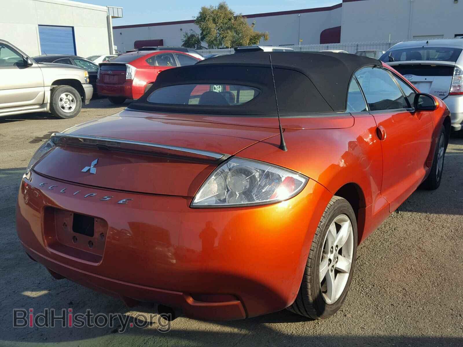 2007 MITSUBISHI ECLIPSE - VIN: 4A3AL25F67E048780 - Photo 4