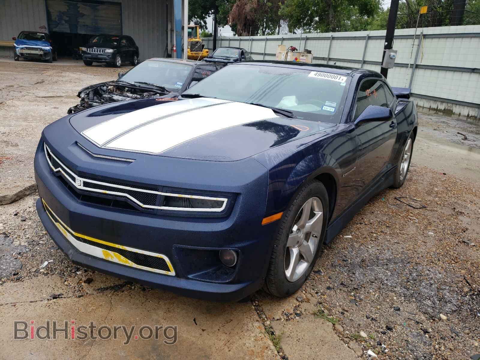 2011 CHEVROLET CAMARO - VIN: 2G1FB1ED1B9122437 - Фото 2