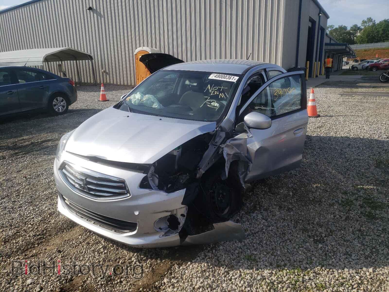 2018 MITSUBISHI MIRAGE - VIN: ML32F3FJ6JHF03128 - Фото 2