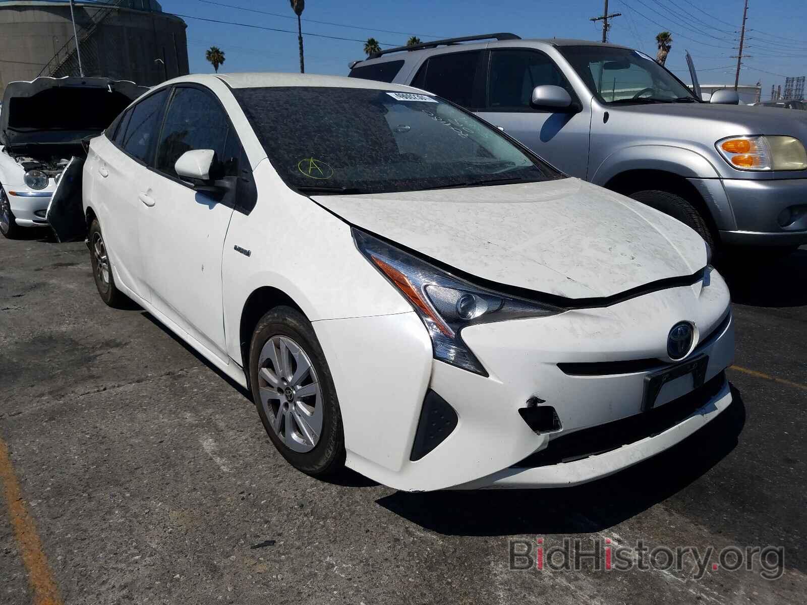 Photo JTDKBRFU6H3028896 - TOYOTA PRIUS 2017