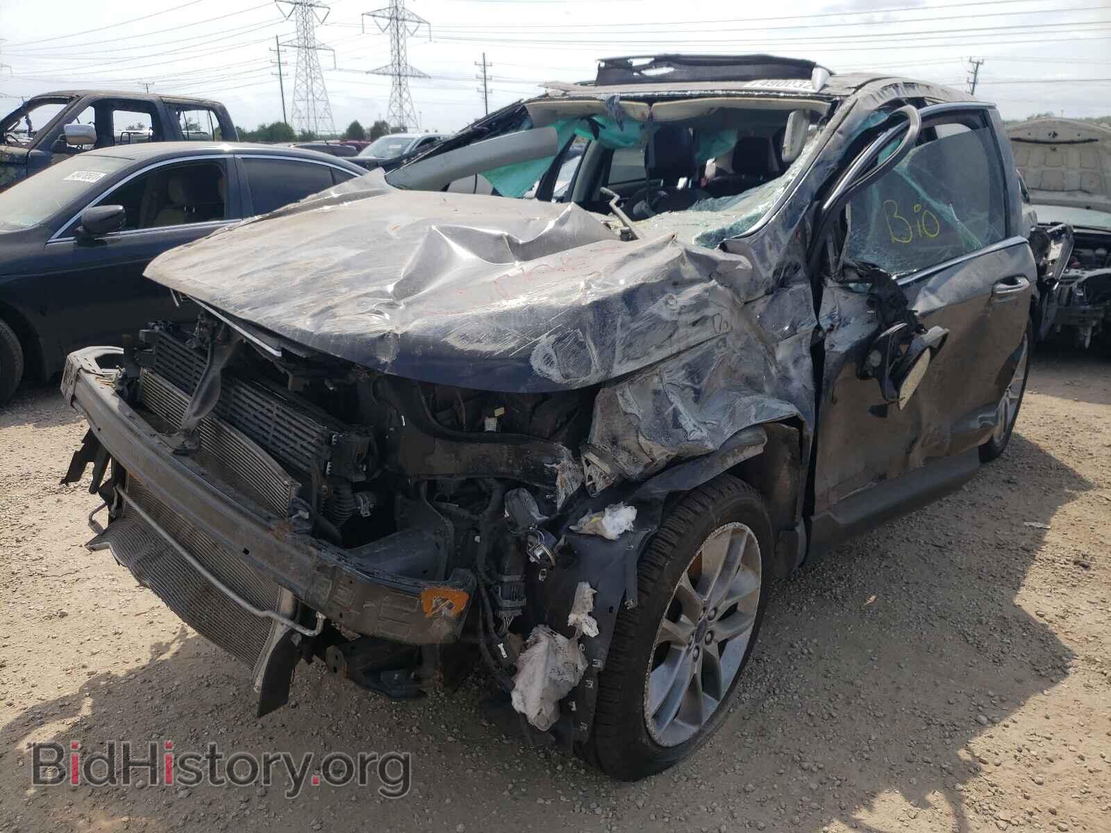 2016 FORD EDGE - VIN: 2FMPK4K82GBB77110 - Фото 2
