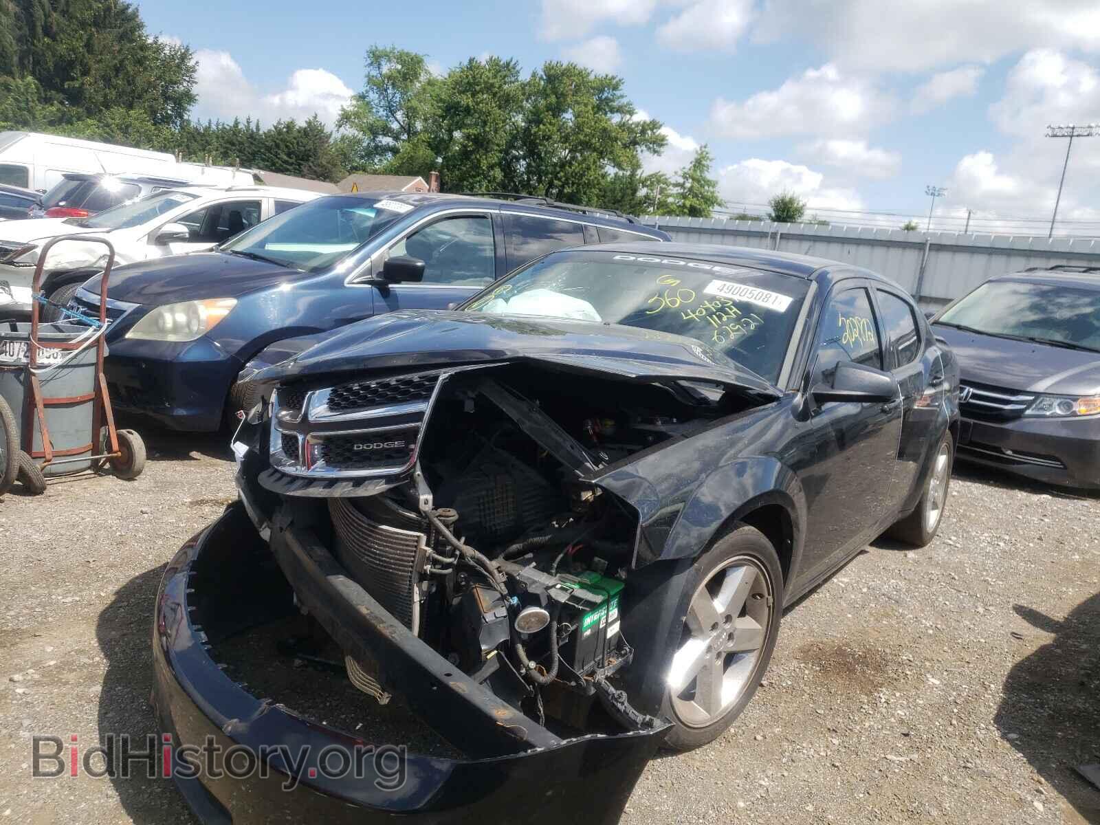 2011 DODGE AVENGER - VIN: 1B3BD4FBXBN563092 - Фото 2