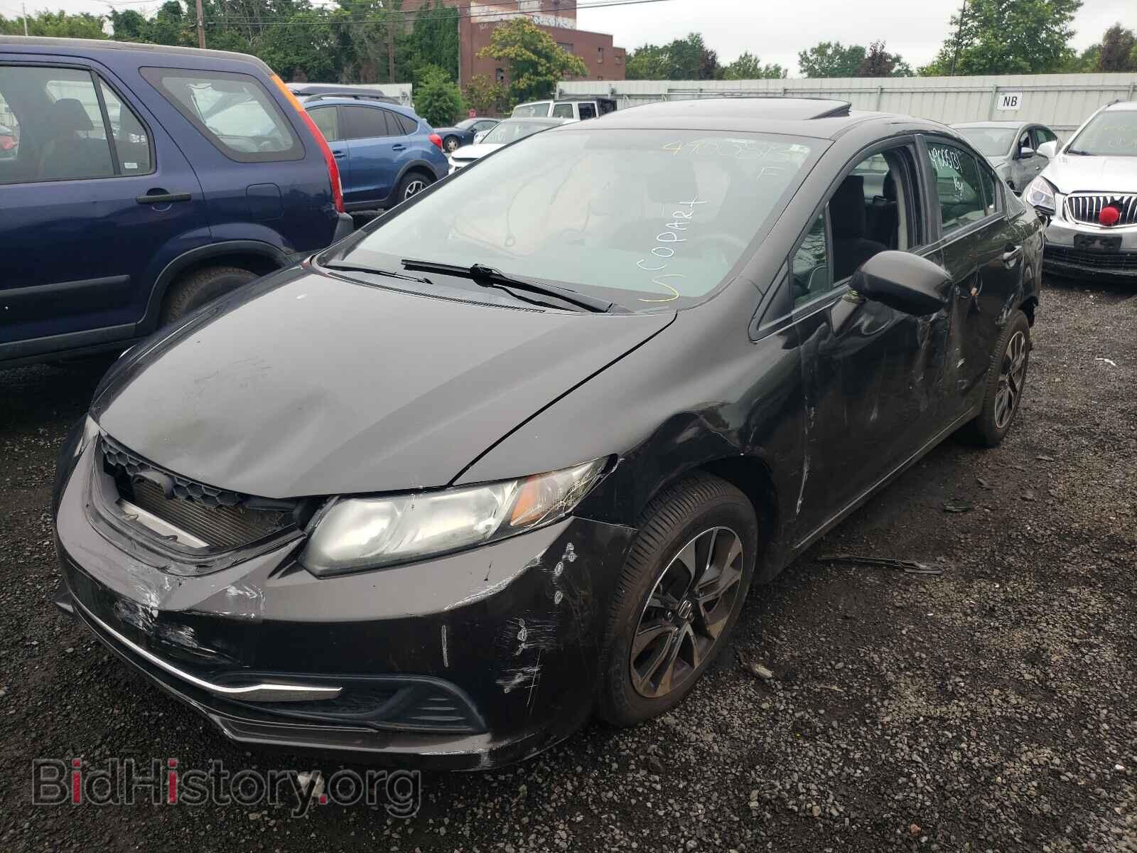 2013 HONDA CIVIC - VIN: 2HGFB2F87DH534046 - Фото 2