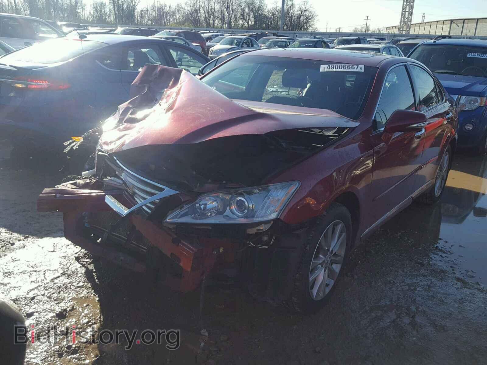 2010 LEXUS ES350 - VIN: JTHBK1EG3A2358549 - Фото 2