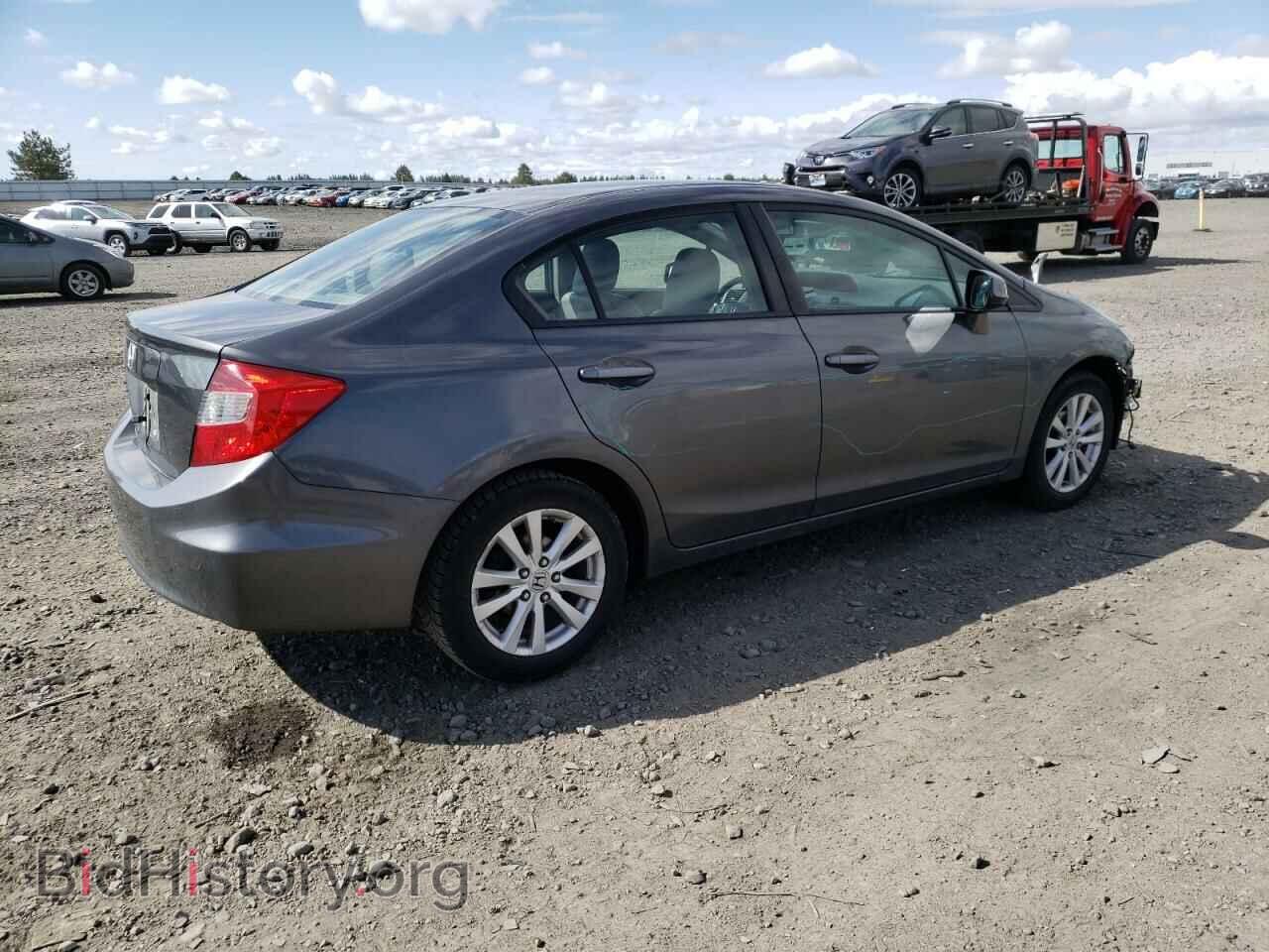 2012 HONDA CIVIC - VIN: 2HGFB2F92CH550629 - Фото 3