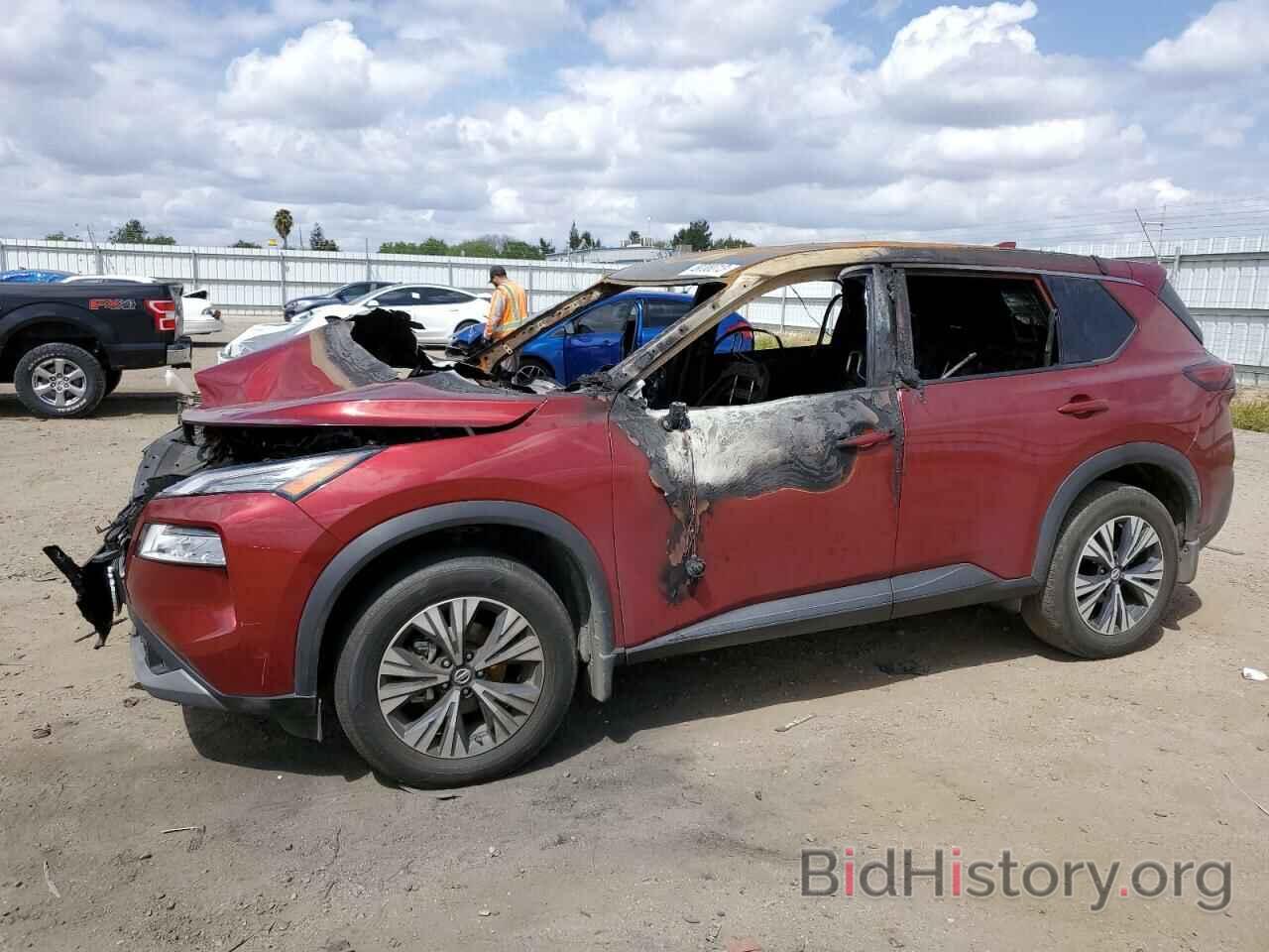 Photo 5N1AT3BA1MC827167 - NISSAN ROGUE 2021