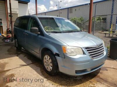 2008 Chrysler MINIVAN Town & COU, синий — VIN 2A8HR44HX8R143659, Copart