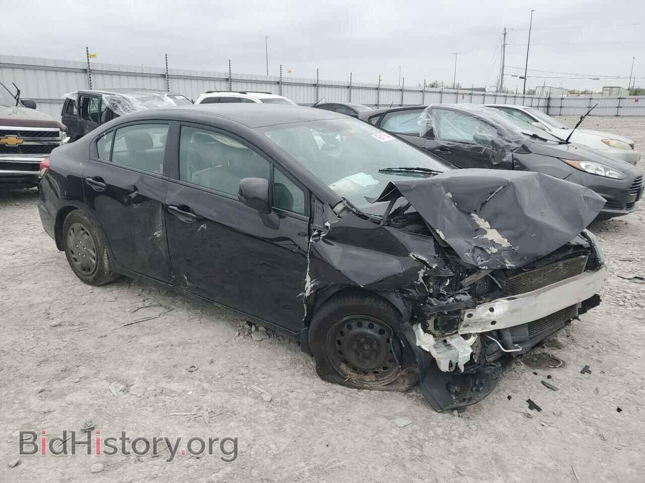 2013 HONDA CIVIC - VIN: 2HGFB2F52DH301827 - Фото 4