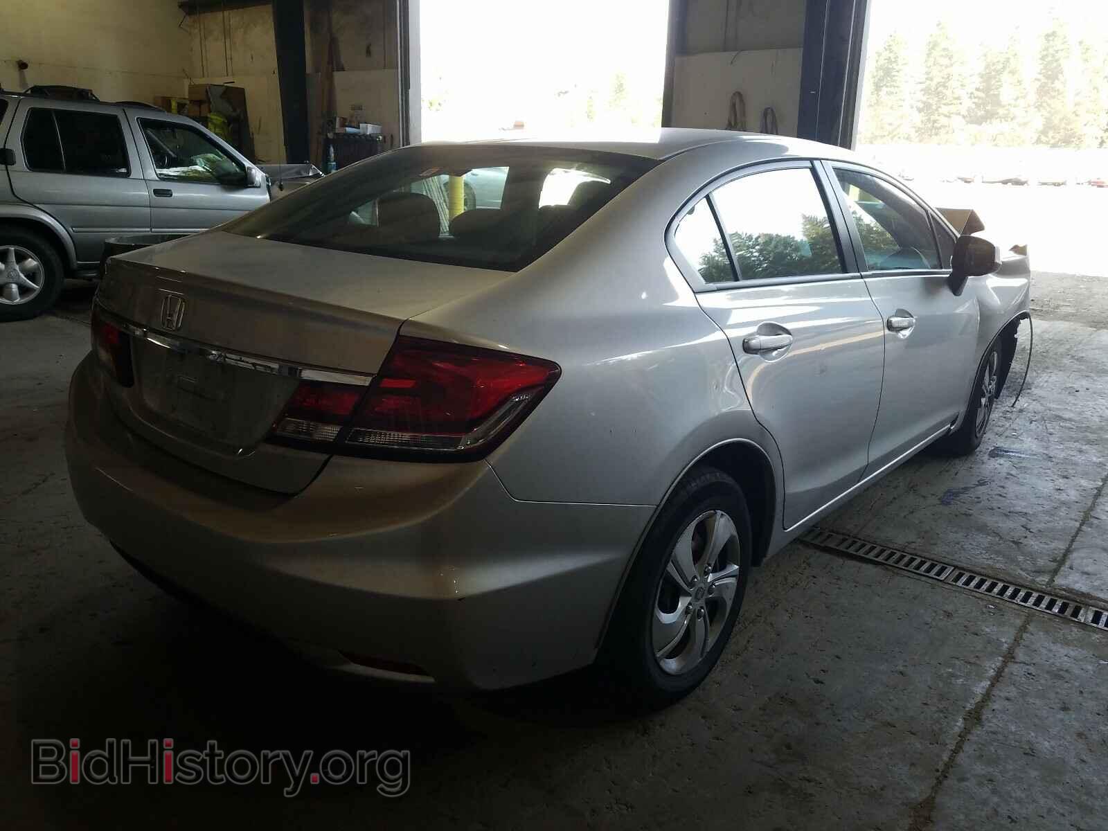 2013 HONDA CIVIC - VIN: 19XFB2F59DE206076 - Фото 4