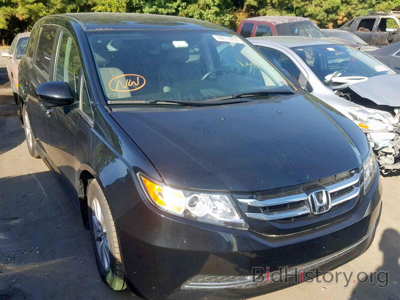 Фотография 5FNRL5H41GB095084 - HONDA ODYSSEY EX 2016