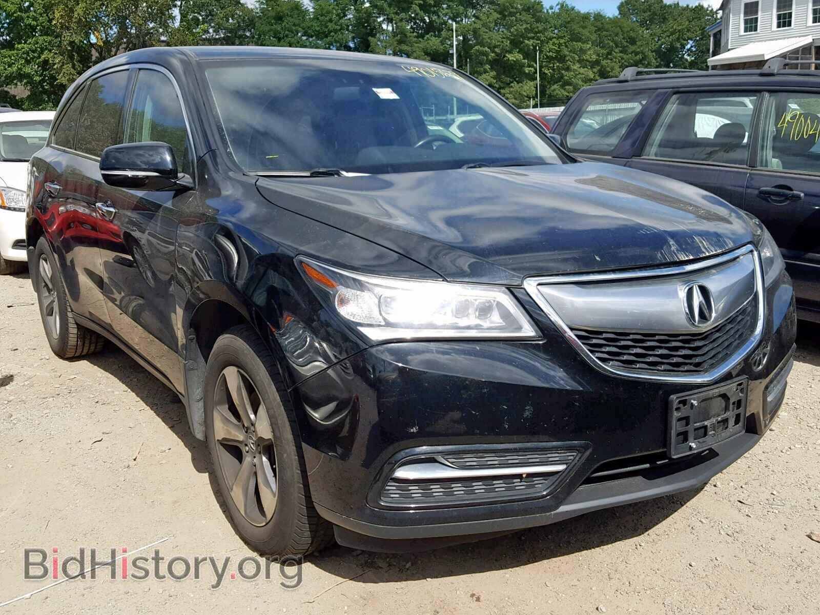 Фотография 5FRYD4H25EB033586 - ACURA MDX 2014
