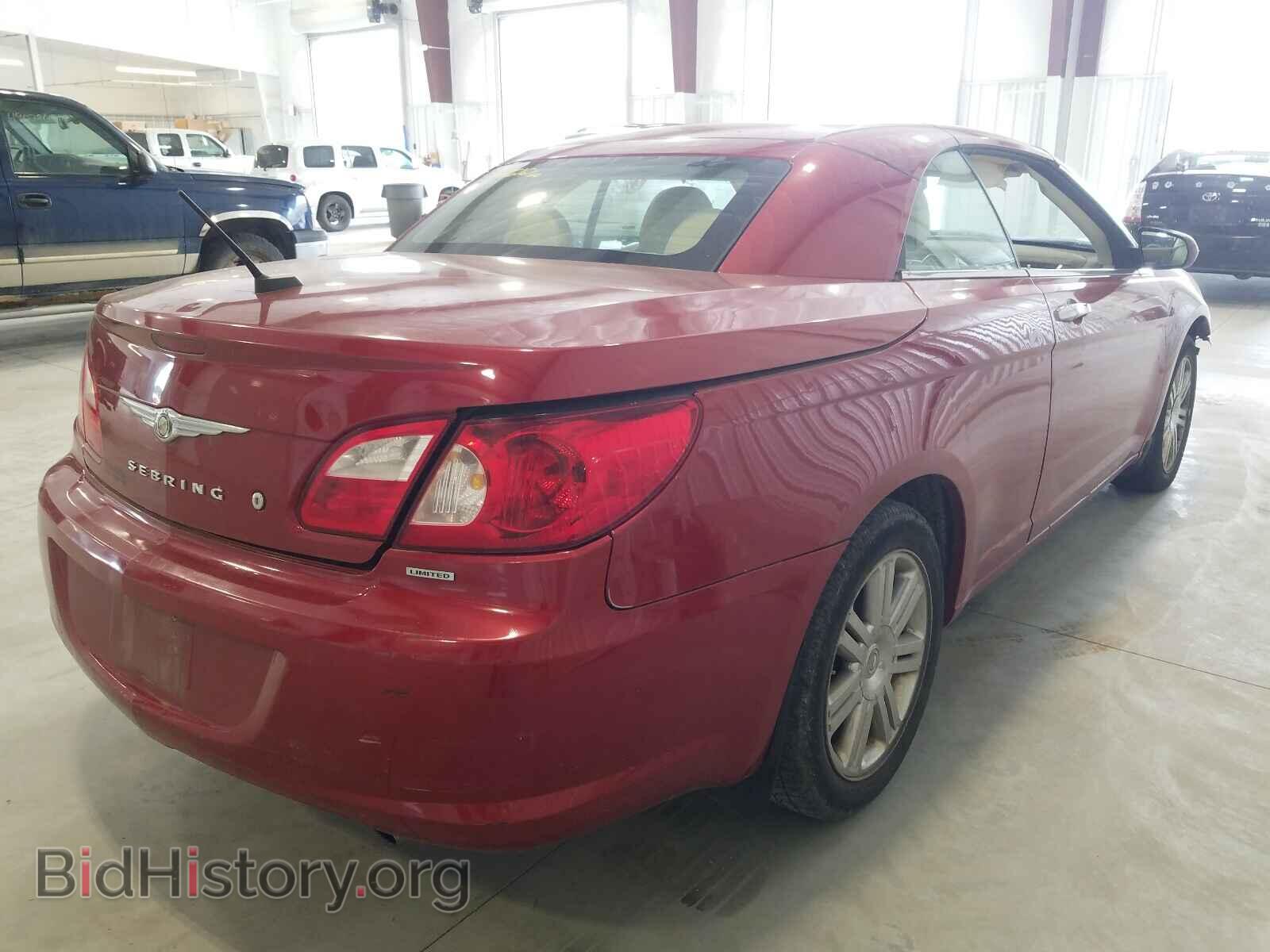2008 CHRYSLER SEBRING - VIN: 1C3LC65M28N150133 - Фото 4