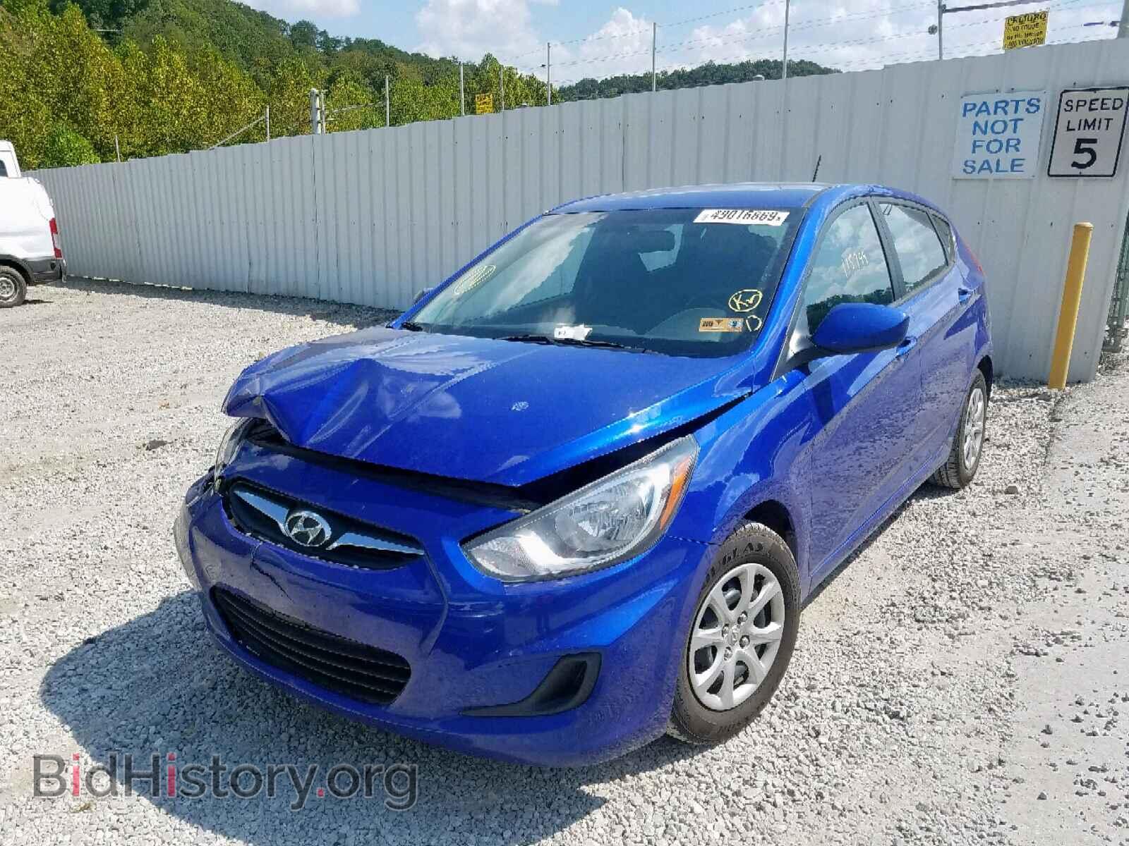 2014 HYUNDAI ACCENT - VIN: KMHCT5AEXEU180448 - Фото 2