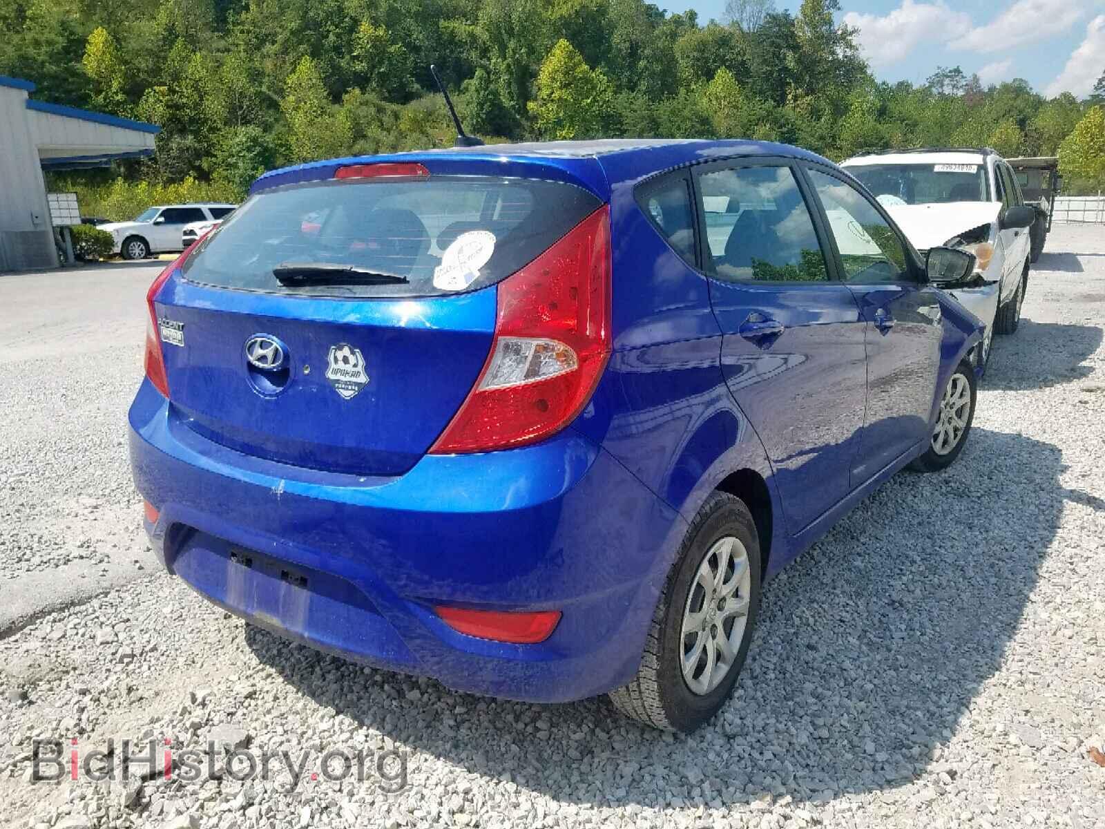 2014 HYUNDAI ACCENT - VIN: KMHCT5AEXEU180448 - Фото 4