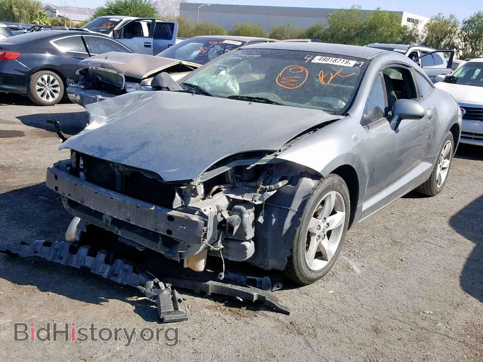 2007 MITSUBISHI ECLIPSE - VIN: 4A3AK24F47E008394 - Фото 2