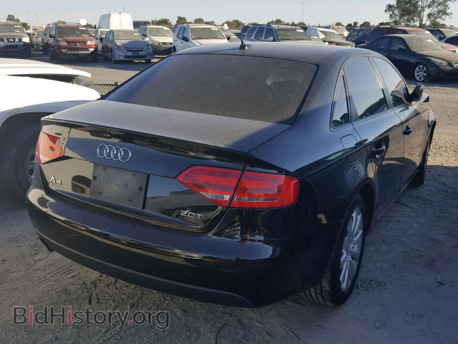 2012 AUDI A4 - VIN: WAUAFAFL2CA061517 - Photo 4