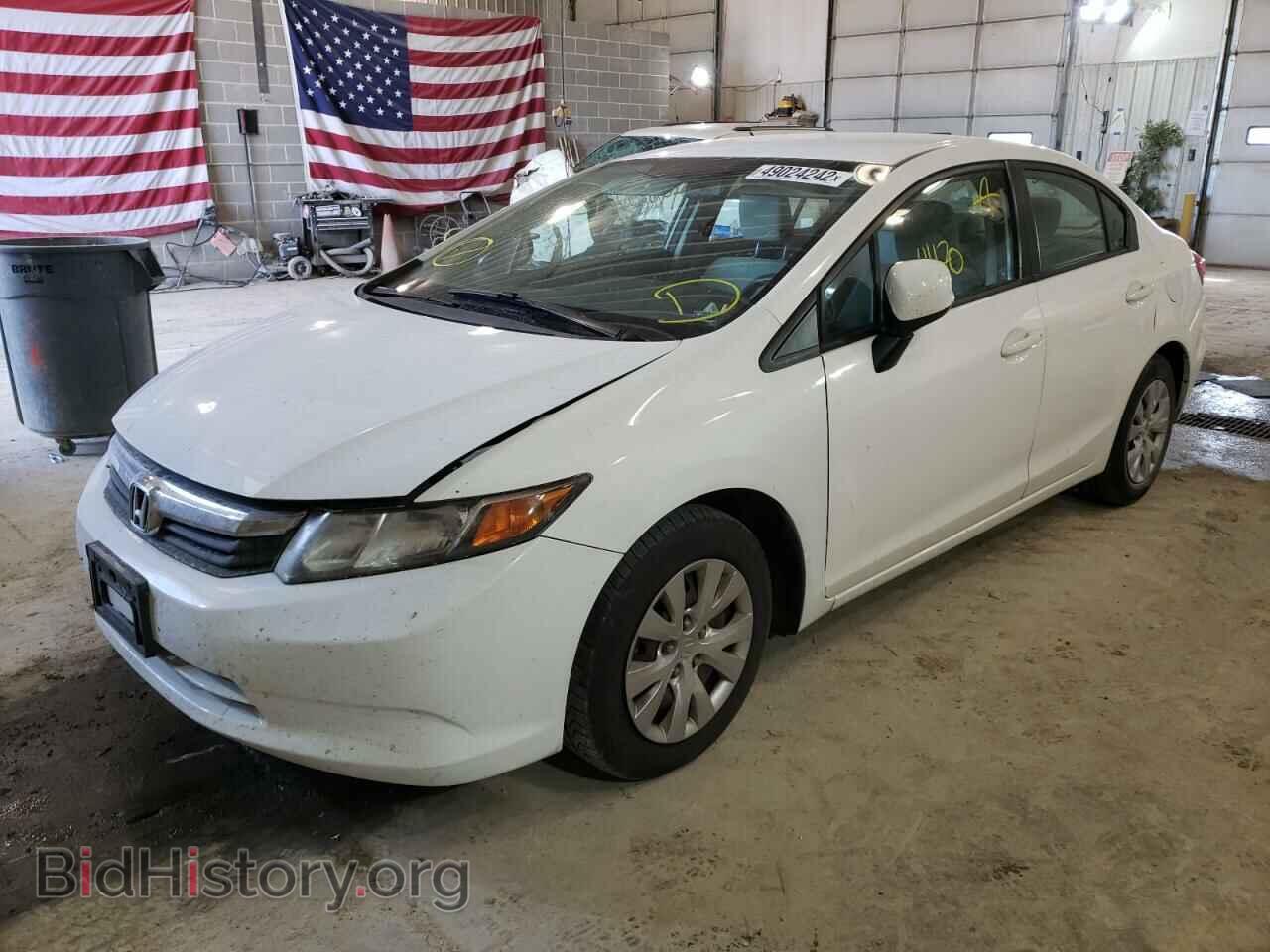 2012 HONDA CIVIC - VIN: 19XFB2F52CE019518 - Фото 2