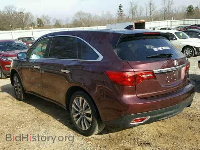 2014 ACURA MDX - VIN: 5FRYD4H41EB043985 - Фото 3