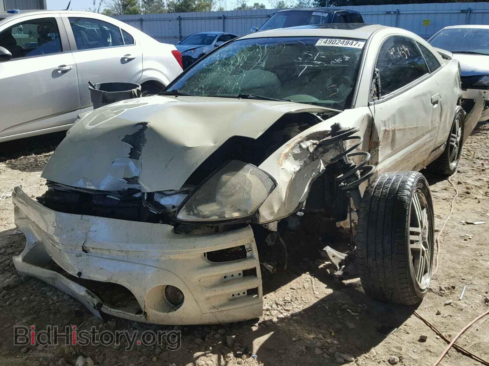 2004 MITSUBISHI ECLIPSE - VIN: 4A3AC74H44E054833 - Фото 2