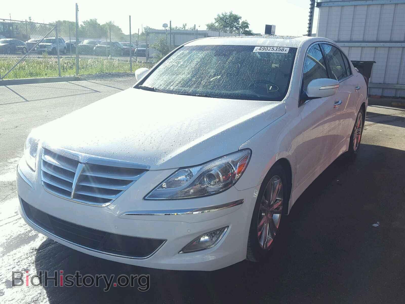 2012 HYUNDAI GENESIS - VIN: KMHGC4DD0CU167106 - Фото 2