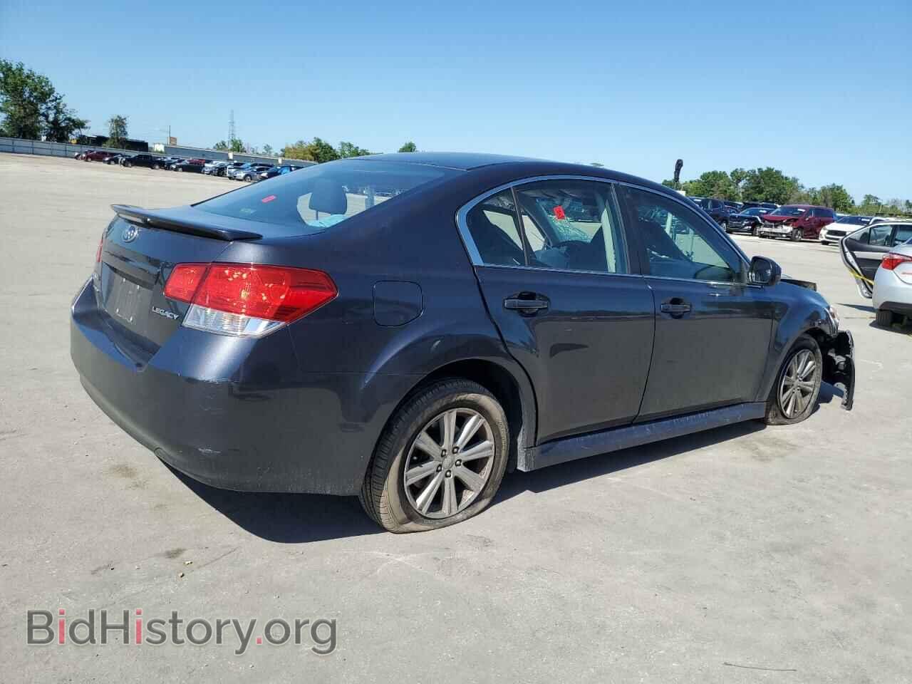 2012 SUBARU LEGACY - VIN: 4S3BMAC69C1036111 - Фото 3