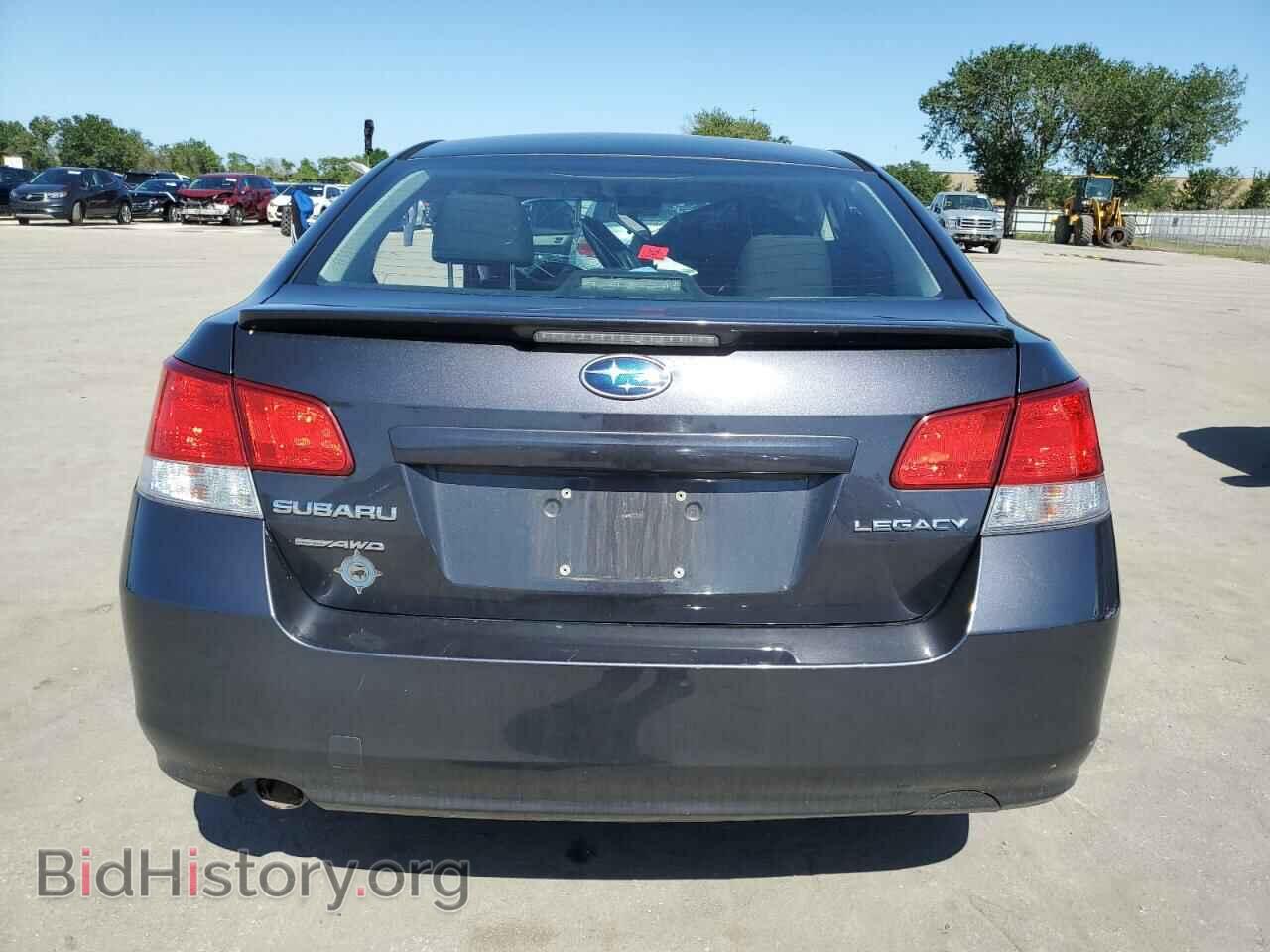 2012 SUBARU LEGACY - VIN: 4S3BMAC69C1036111 - Фото 6