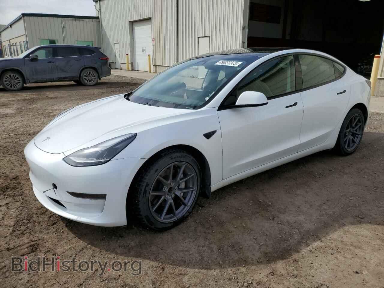 Photo 5YJ3E1EA9MF988800 - TESLA MODEL 3 2021