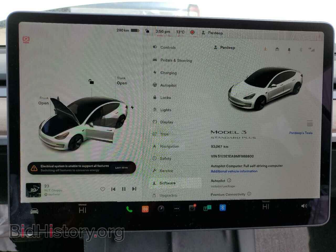 2021 TESLA MODEL 3 - VIN: 5YJ3E1EA9MF988800 - Photo 9
