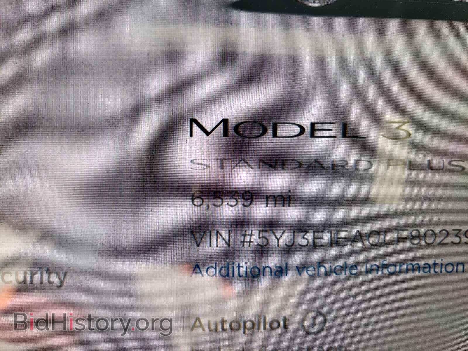 2020 TESLA MODEL 3 - VIN: 5YJ3E1EA0LF802396 - Photo 8