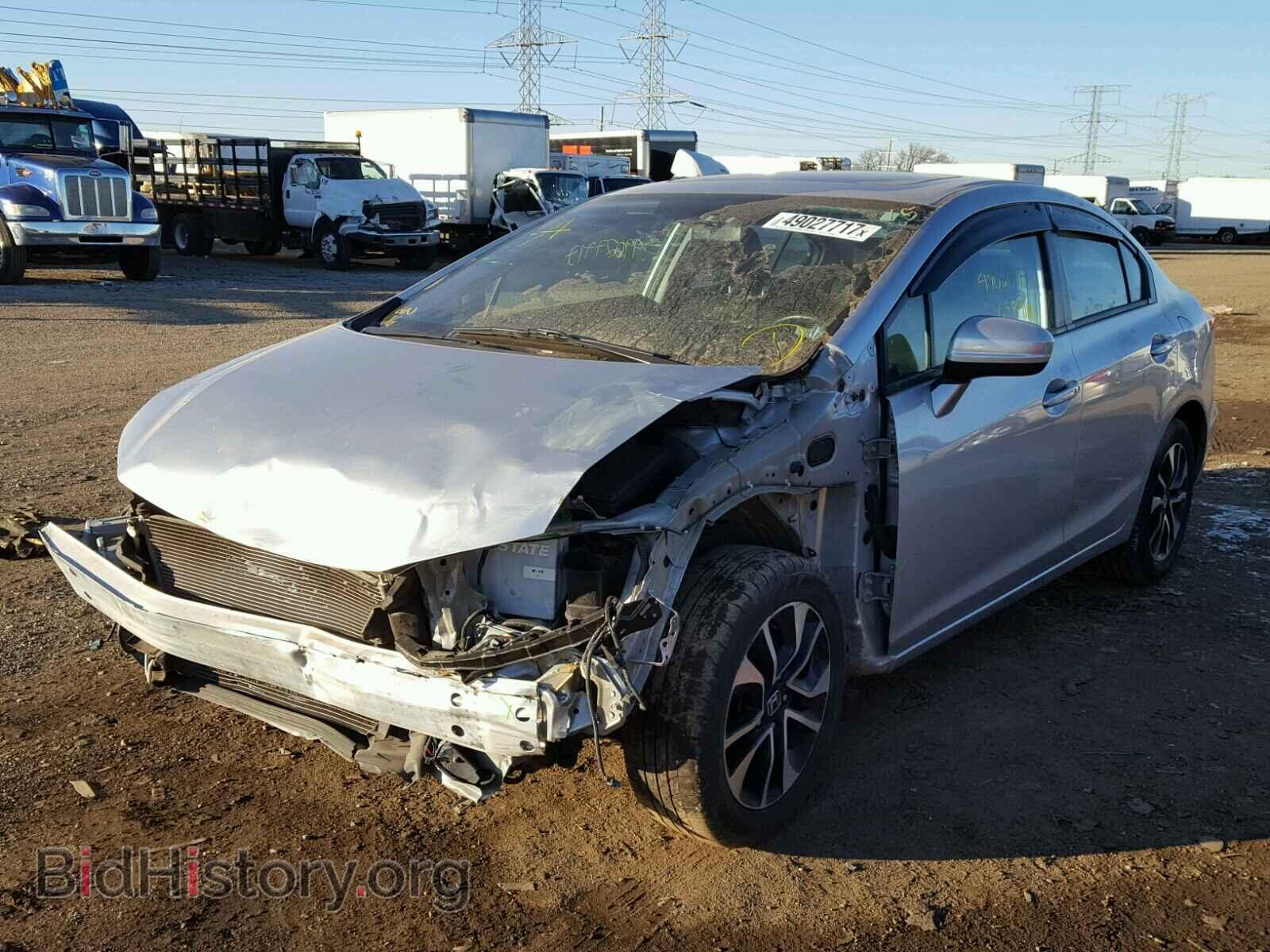 2014 HONDA CIVIC - VIN: 19XFB2F83EE027656 - Фото 2