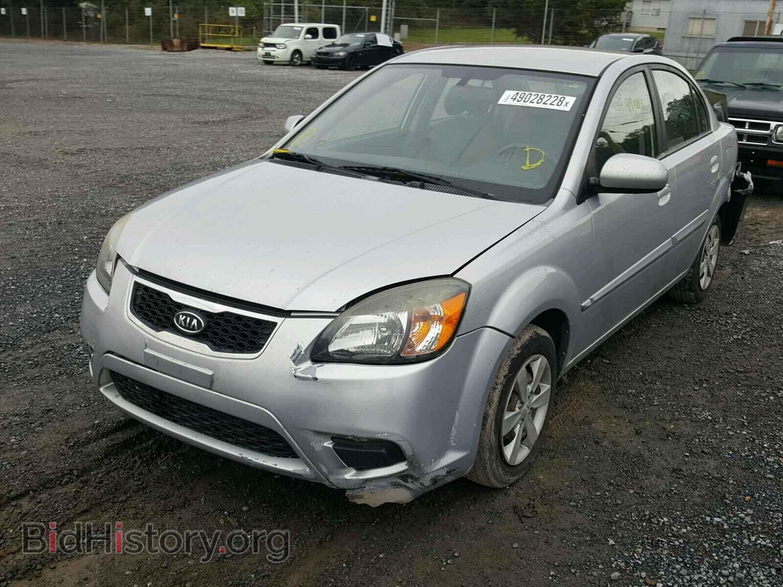 2011 KIA RIO BASE - VIN: KNADH4A38B6753038 - Фото 2