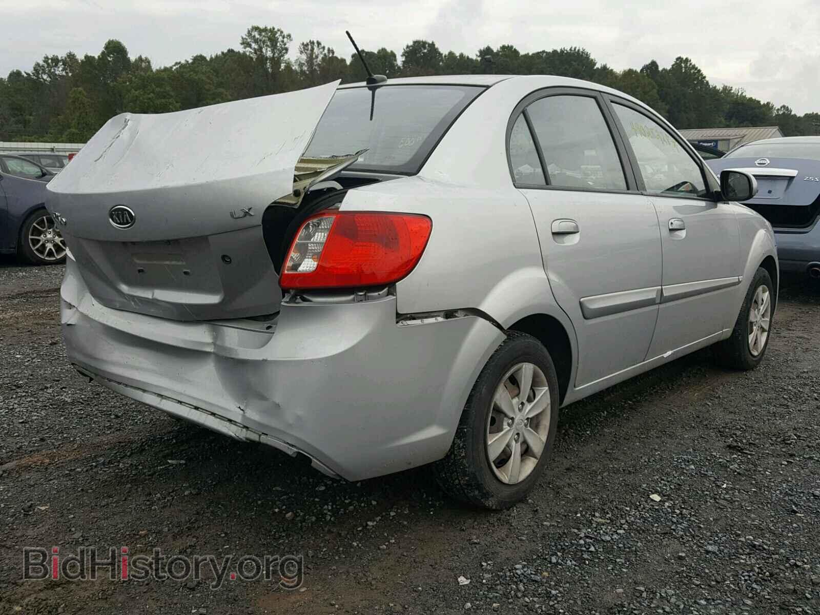 2011 KIA RIO BASE - VIN: KNADH4A38B6753038 - Фото 4