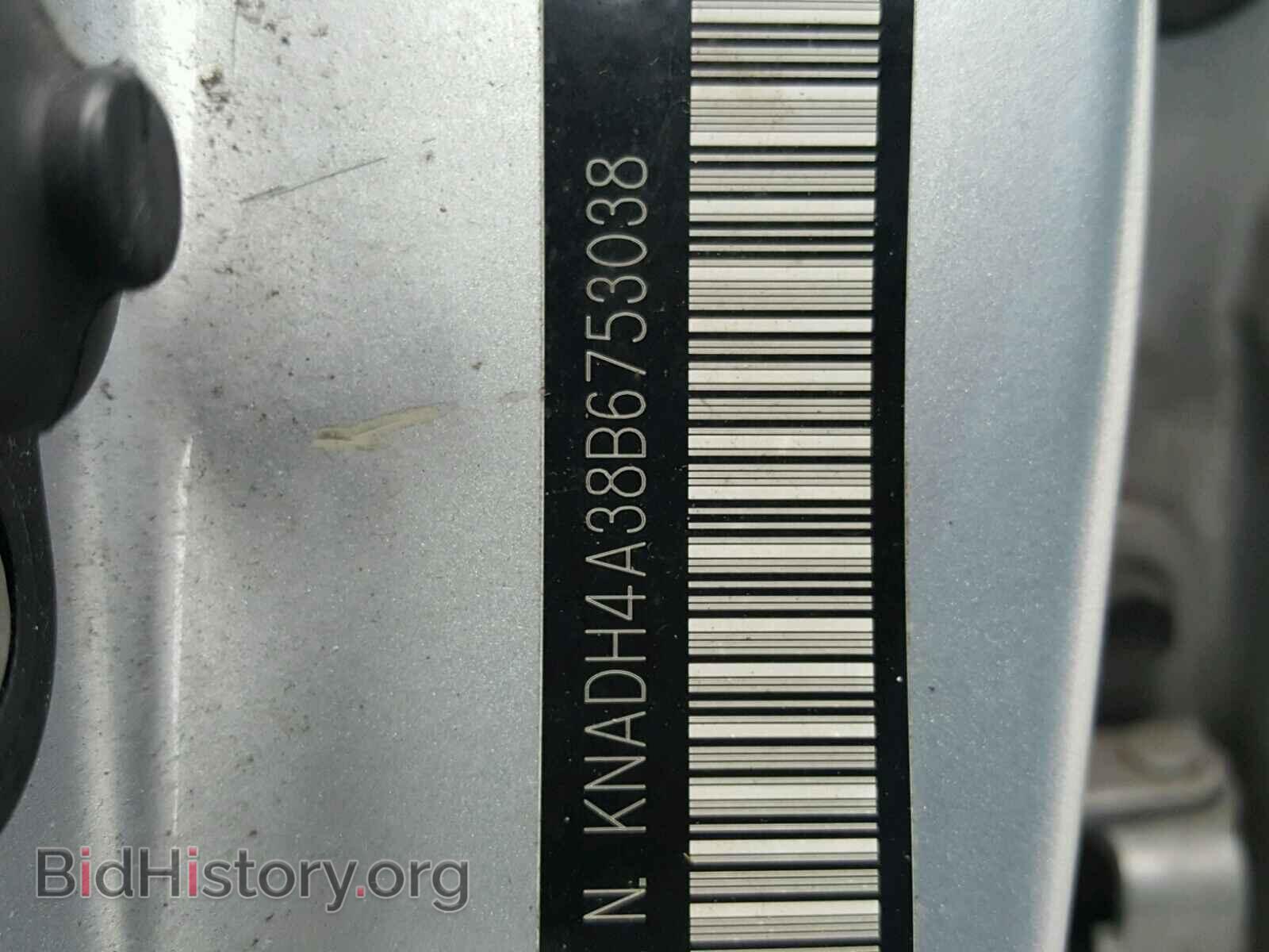2011 KIA RIO BASE - VIN: KNADH4A38B6753038 - Фото 10