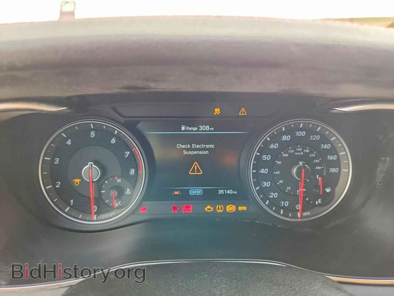 2020 GENESIS G70 - VIN: KMTG34LE1LU058069 - Фото 9