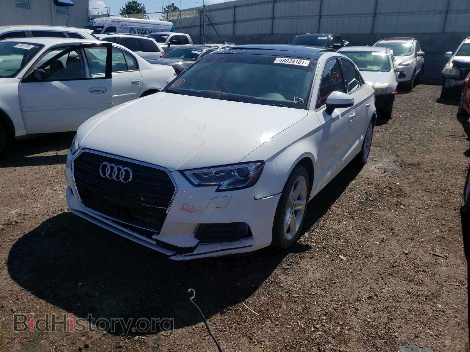 2018 AUDI A3 - VIN: WAUAUGFF0J1024367 - Фото 2