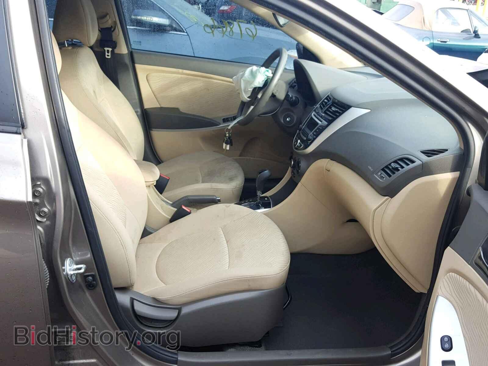 2014 HYUNDAI ACCENT - VIN: KMHCU4AE0EU699855 - Фото 5