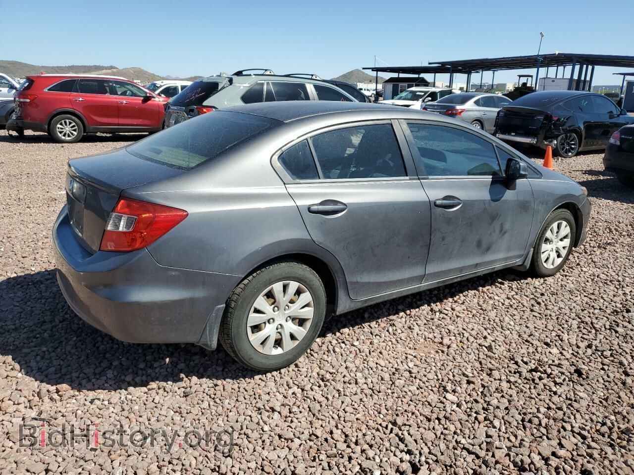 2012 HONDA CIVIC - VIN: 2HGFB2F56CH580844 - Фото 3