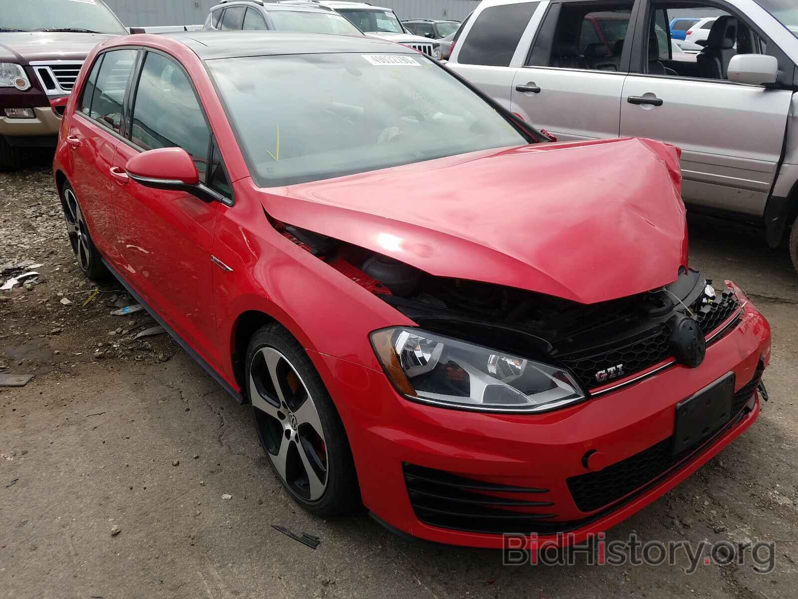 Photo 3VW4T7AU0GM044894 - VOLKSWAGEN GTI 2016