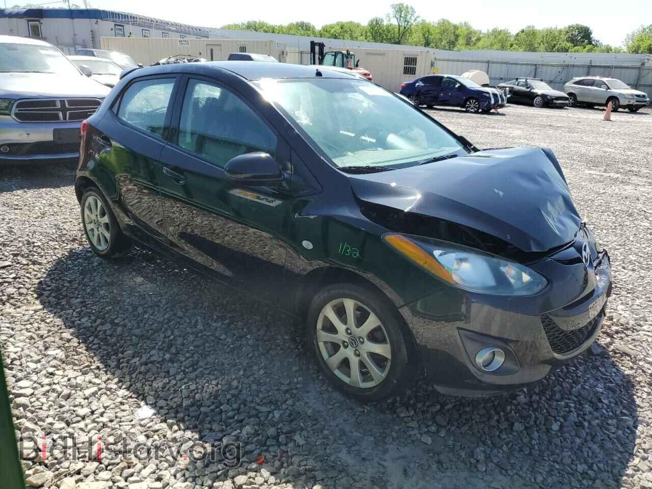 2014 MAZDA 2 - VIN: JM1DE1LY6E0177329 - Фото 4