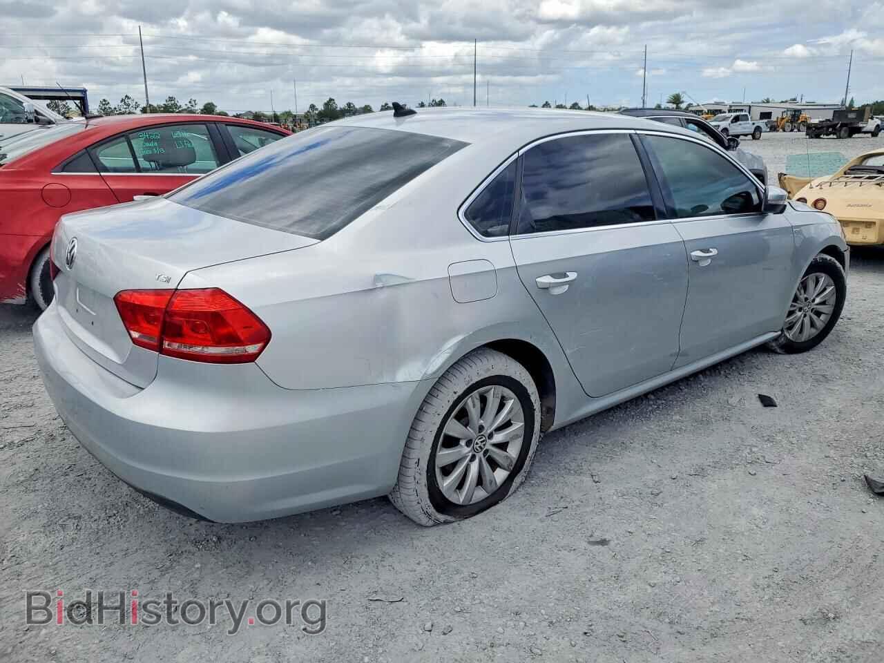 2014 VOLKSWAGEN PASSAT - VIN: 1VWAT7A30EC040837 - Фото 3
