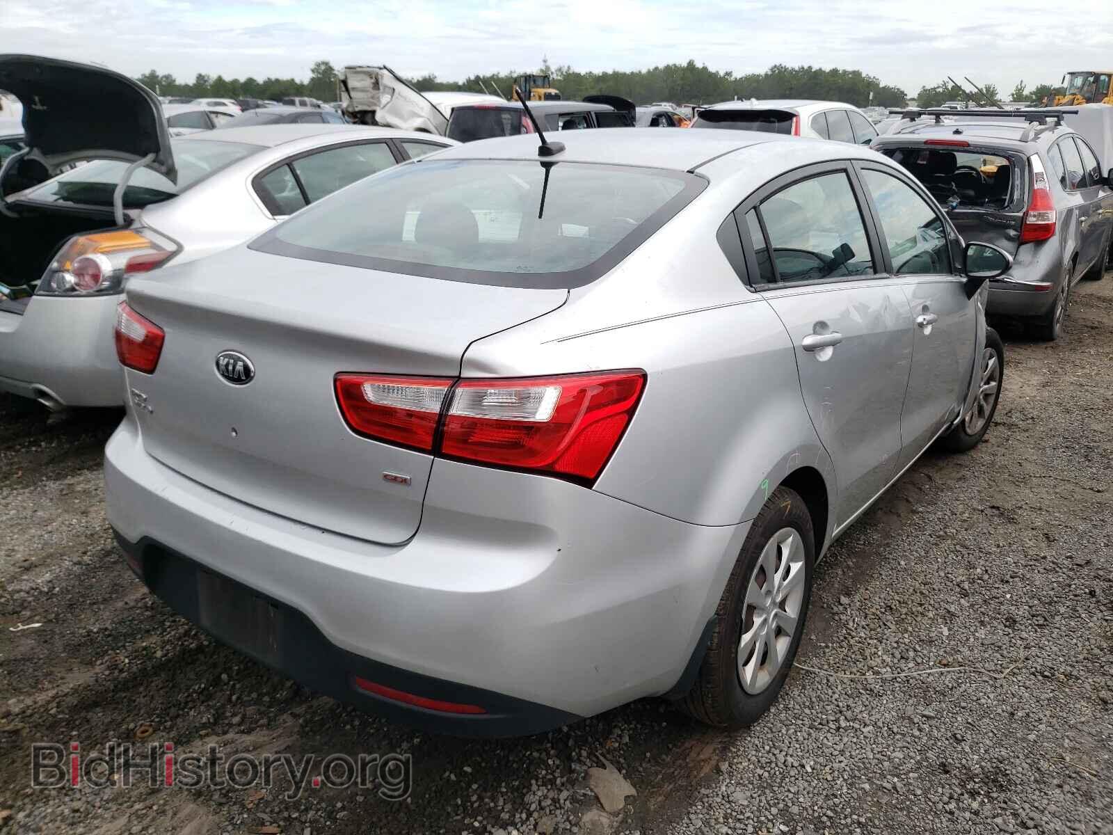 2013 KIA RIO - VIN: KNADM4A36D6308392 - Фото 4